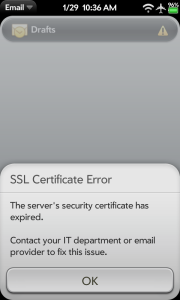 SSL Error
