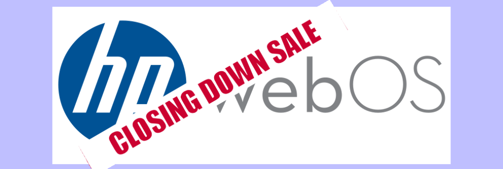 The HP webOS app catalogue closes to purchases on the 1st of November 2014