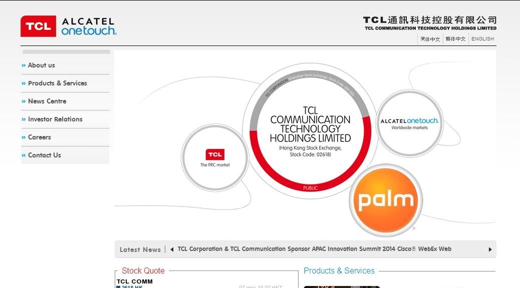 Palm joins TCL