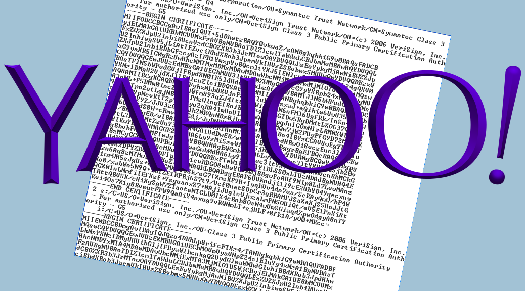 Fix Yahoo mail