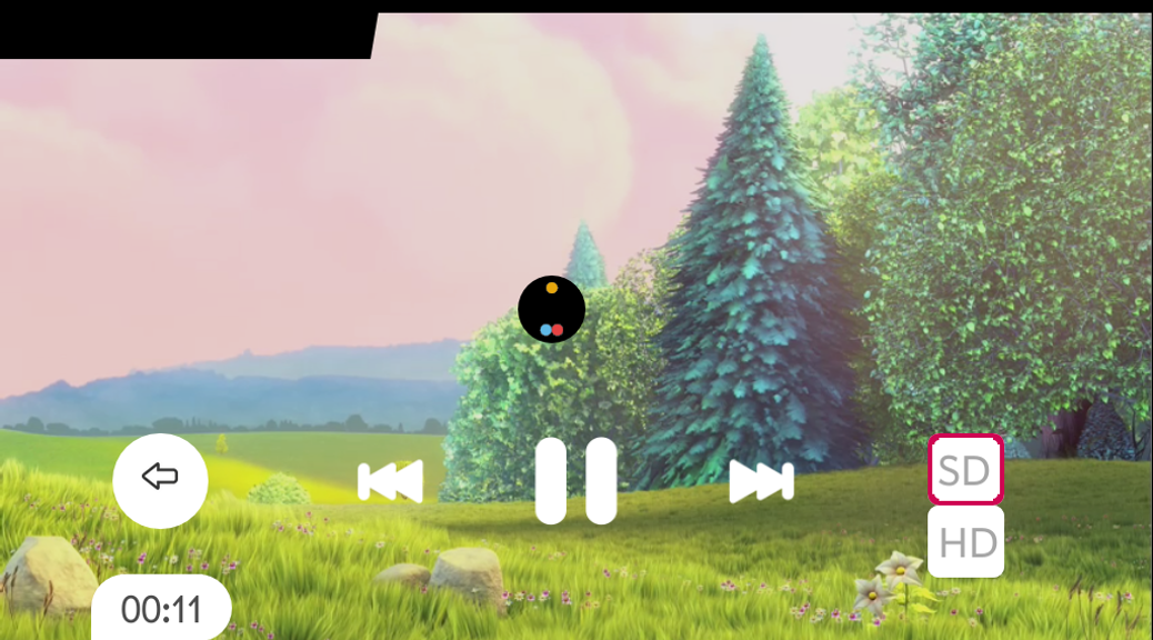 The LuneTube app.