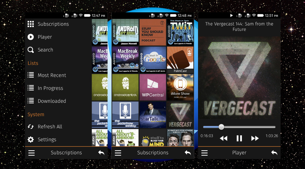 Foxcasts on webOS