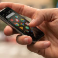 The New Palm phone.