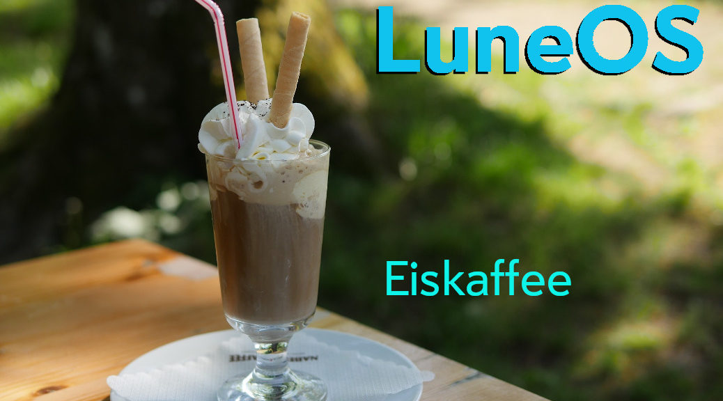 LuneOS: Eiskaffee