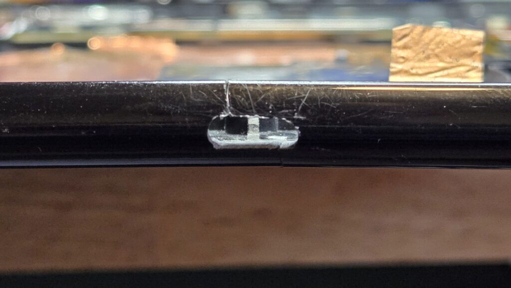 This TouchPad was already cracked.